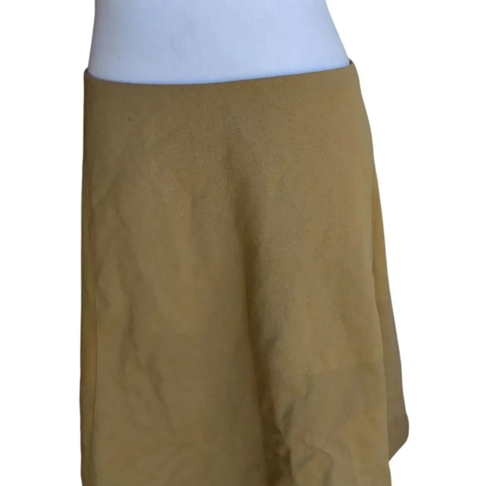 Talbots Petite Women's Nutmeg Color Wool Flouncy A-Line Skirt Size 16 Petite